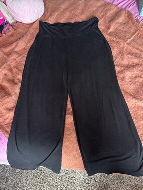 Old Navy Black Yoga Pants - Wide Leg